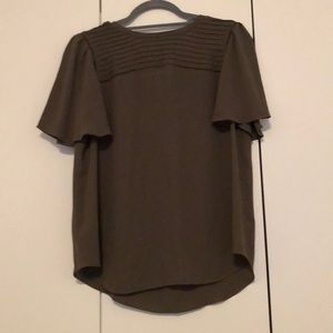 Olive green blouse